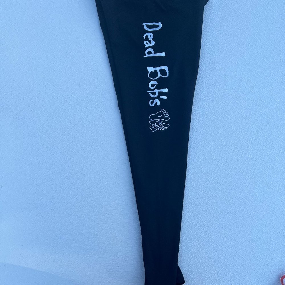 3 for $20. Dead Bob's St Petersburg Florida Restaurant Black Leggings  Size XS.